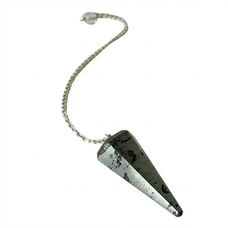 Hematite crystal pendulum for protection